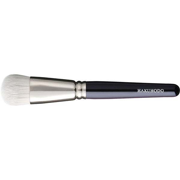 HAKUHODO 白鳳堂 S105 丸パウダーブラシ　灰リス毛100% I5605 パウダー＆リキッド 斜め段 – 白鳳堂 - 公式オンライン