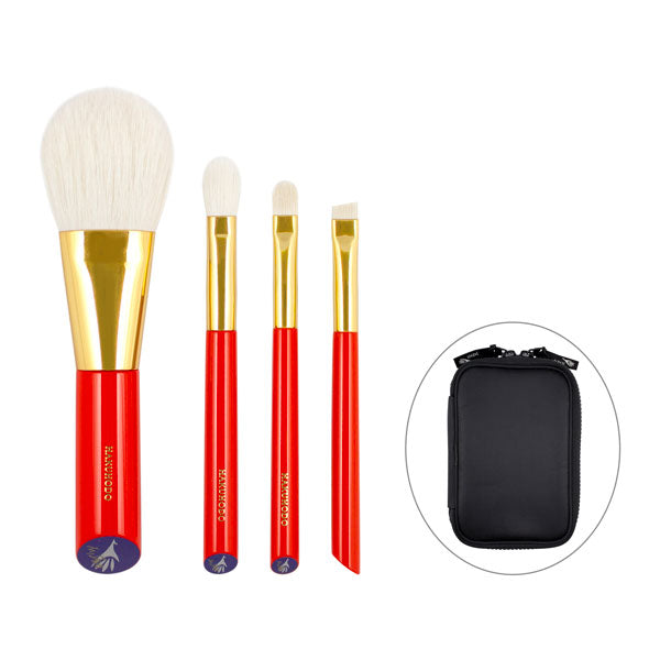 熊野筆　白鳳堂　メイクブラシ　HAKUHODO　新品未使用品 新品 白鳳堂 4本セット hakuhodo 熊野筆 メイクブラシ｜Yahoo!フリマ