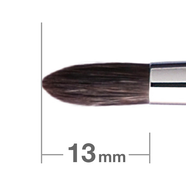 HAKUHODO 白鳳堂 S105 丸パウダーブラシ　灰リス毛100% 携帯仕様 – タグ 