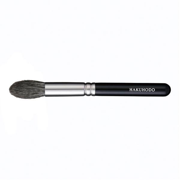 HAKUHODO 白鳳堂 S105 丸パウダーブラシ　灰リス毛100% 携帯仕様 – タグ 