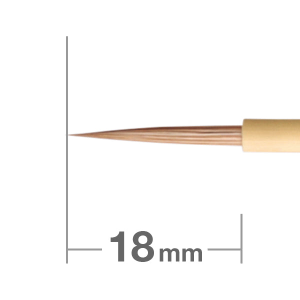 Japanese Painting Brush Toga Itohiki Tanuki – 白鳳堂 - 公式